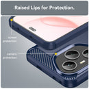 Honor 400 Pro Carbon Fibre TPU Case Slim Shockproof Cover Navy