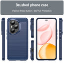 Honor 400 Pro Carbon Fibre TPU Case Slim Shockproof Cover Navy