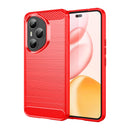 Honor 400 Pro Carbon Fibre TPU Case Slim Shockproof Cover Red