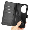 Honor 400 Pro PU Wallet Case [Black]