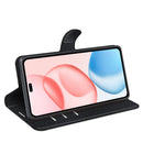 Honor 400 Pro PU Wallet Case [Black]