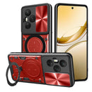 Honor 400 Pro Ring Kickstand Case w/ Camera Cover [Red]