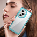 Honor 400 Pro Soft TPU Bumper Case [Clear Blue] 6