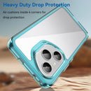 Honor 400 Pro Soft TPU Bumper Case [Clear Blue] 2