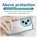 Honor 400 Pro Soft TPU Bumper Case [Clear Blue] 3