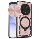 Honor Magic 8 Pro 5G Ring Kickstand Case w/ Camera Cover