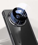 Icebreaker Clear Electroplated Hinge Case for Honor Magic V5 with Tempered Glass [Silver]