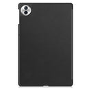 KST Tri-fold PU Leather Case for HONOR Pad 10 12.1-inch [Black]