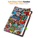 Honor Pad 10  (12.1-inch 2025) Designer Tri-Fold Case [Graffiti]