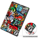 Honor Pad 10  (12.1-inch 2025) Designer Tri-Fold Case [Graffiti]