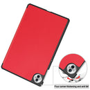 KST Tri-fold PU Leather Case for HONOR Pad 10 12.1-inch [Red]