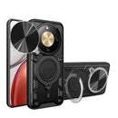 Honor X9d 5G Ring Kickstand Case w/ Camera Cover [Black] 1