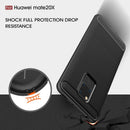 Huawei Mate 20X Carbon Fibre TPU Case Slim Shockproof Cover