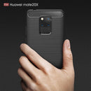 Huawei Mate 20X Carbon Fibre TPU Case Slim Shockproof Cover