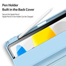 iPad 10th 10.9" 2022 / A16 2025 Flip Stand Protective Case With Pencil Holder
