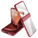Icebreaker Clear Electroplated Hinge Case for Motorola Razr