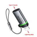 USB-C/ Type-C Female to Lightning iP Adapter Converter