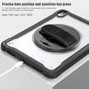 iPad 11" (A16, 2024) / iPad 10 (2022) Rugged Case - 360° Stand, Hand & Shoulder Strap - Shockproof - Black