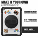 iPad 10.2’’ (7th/8th/9th Gen) Rugged Case - 360° Stand Hand