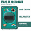 iPad 10.2" (7th/8th/9th Gen) Rugged Case - 360° Stand, Hand & Shoulder Strap - Shockproof - Green