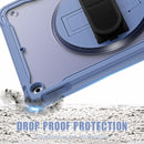iPad 10.2" (7th/8th/9th Gen) Rugged Case - 360° Stand, Hand & Shoulder Strap - Shockproof - Lavender