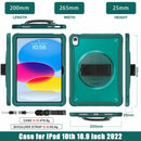 iPad 11’’ (A16 2024) / iPad 10 (2022) Rugged Case - 360°