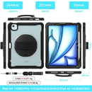 iPad Air 11’’ / 10.9’’ Rugged Case - 360° Stand Hand &
