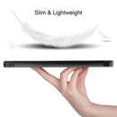 iPad Air 11 (M3 2025) Tri Fold Case with Pen Holder [Black]