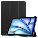 iPad Air 11 (M3 2025) Tri Fold PU Leather Case [Black] 1