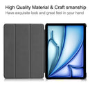iPad Air 11 (M3 2025) Tri Fold PU Leather Case [Black] 9