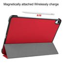 iPad Air 11 (M3 2025) Tri Fold PU Leather Case [Red] 5