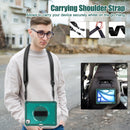 iPad Air 11" / 10.9" Rugged Case - 360° Stand, Hand & Shoulder Strap - Shockproof (M2/M3/M4) - Green