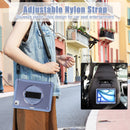 iPad Air 11" / 10.9" Rugged Case - 360° Stand, Hand & Shoulder Strap - Shockproof (M2/M3/M4) - Lavender