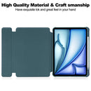 360° Rotating Keyboard Case for iPad Air 13 (2026-2024 M4/M3/M2) – Detachable Keyboard with Pencil Holder [Teal]