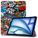 iPad Air 13 (M3 2025) Designer Tri Fold Case [Graffiti] 1