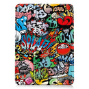 iPad Air 13 (M3 2025) Designer Tri Fold Case [Graffiti] 7