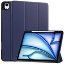iPad Air 13 (M3 2025) Tri Fold Case with Pen Holder [Navy] 1