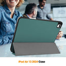 iPad Air 13 (M3 2025) Tri Fold Case with Pen Holder [Teal] 9