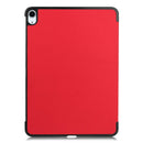 iPad Air 13 (M3 2025) Tri Fold PU Leather Case [Red] 6