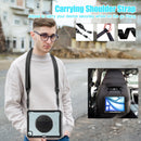 iPad Air 13" Rugged Case (M2/M3/M4) - 360° Stand, Hand & Shoulder Strap - Shockproof - Black