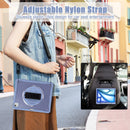 iPad Air 13" Rugged Case (M2/M3/M4) - 360° Stand, Hand & Shoulder Strap - Shockproof - Lavender