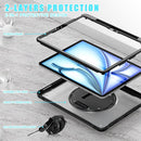 iPad Air 13’’ Rugged Case (M2/M3/M4) - 360° Stand Hand &