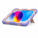 Apple iPad Air 11-Inch M2 Rugged Shockproof Case with Kickstand (Pink)