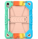 iPad Air 4th Generation 10.9 Inch Rugged Shockproof Case with Kickstand (Rainbow)