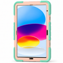 Apple iPad Air 11-Inch (M3) 2025 Rugged Shockproof Case with Kickstand(Rainbow)