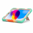 iPad Air 4th Generation 10.9 Inch Rugged Shockproof Case with Kickstand (Rainbow)