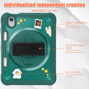 iPad Mini 6 / 7 (A17 Pro) Rugged Case - 360° Stand Hand &