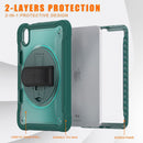 iPad Mini 6 / 7 (A17 Pro) Rugged Case - 360° Stand Hand &