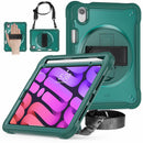 iPad Mini 6 / 7 (A17 Pro) Rugged Case - 360° Stand Hand &