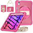 iPad Mini 6 / 7 (A17 Pro) Rugged Case - 360° Stand Hand &